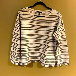 Eileen Fisher stripe sweater
